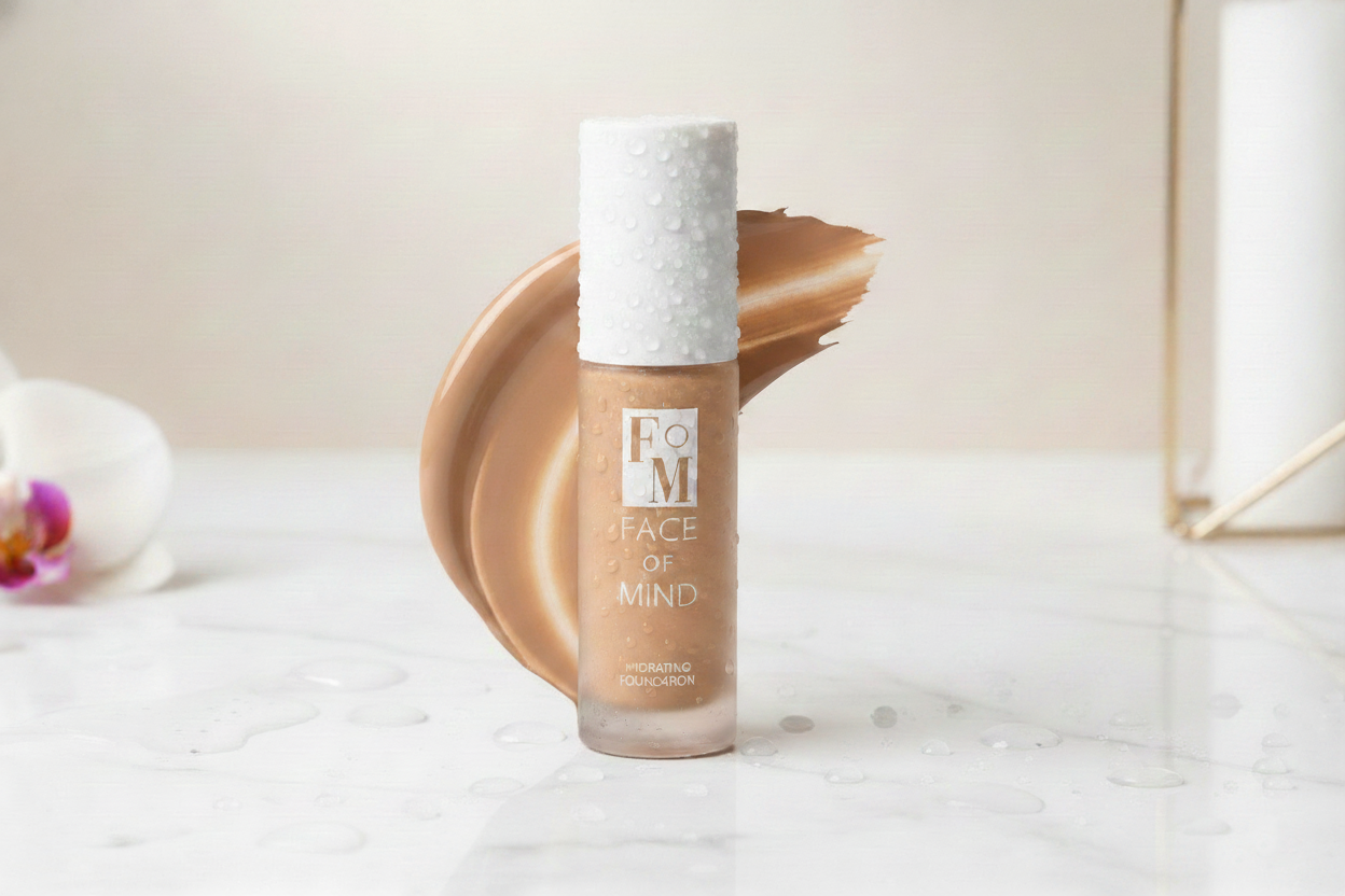 Face of Mind hydrating foundation shade 300